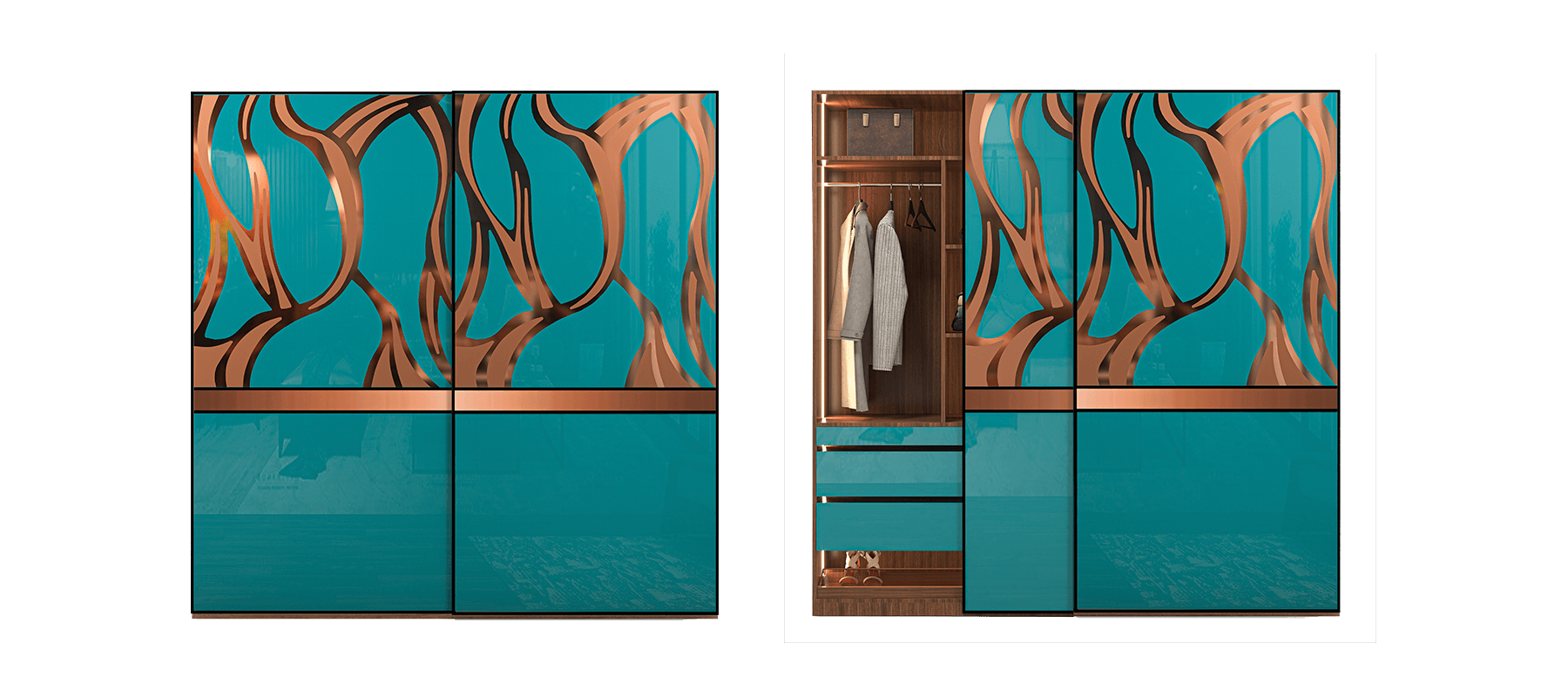 Allure Sliding Wardrobe